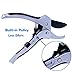 Gelindo Pruning Shears with Sharp Carbon SK-5 Steel Blade - Less Effort - Anti Slip Rubber Handles - Simple Unlocking Mechanism - Perfect for Apple Trees, Roses & Hedges