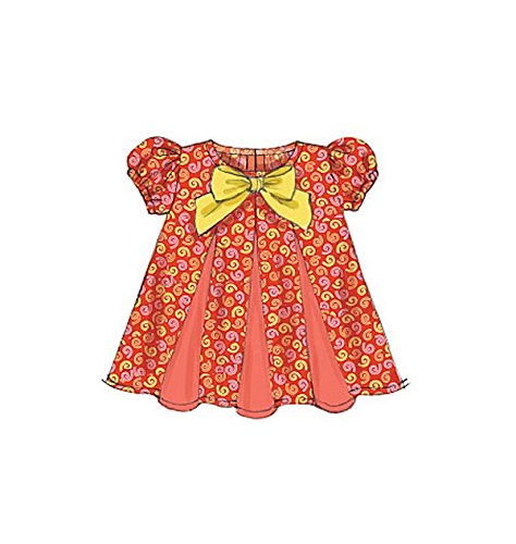 McCall's Patterns M7177 Infants' Dresses and Panties Sewing Template, YA5 (All Sizes In One Envelope)
