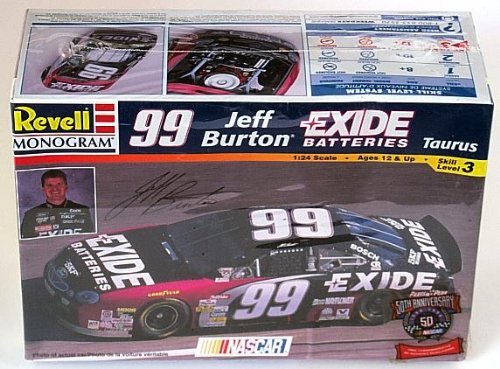 Model Car, 99 Jeff Burton Exide Taurus, 1:24 Scale, Nascar