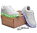 HUSKSWARE Multi-Color LED Lighting Shoes with USB Charging for Little Kid/Big Kid