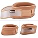 Velpeau Neck Brace for Neck Pain and Support - Soft Cervical Collar for Sleeping, Snoozing, Sleeping Upright, Anti-Snoring, Sleep Apnea for Women & Men (Khaki, Dual-purpose Version, M: 11.5-14