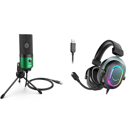 gaming headphones streaming headset microphone