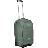 Osprey Sojourn 22"/45L Wheeled Travel Backpack with Harness, Green OS | rolling backpack, wheeled travel pack, carry on luggage, travel bag, wheeled luggage, rolling travel, Green color, OS size