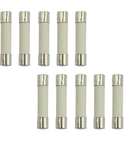 Uxcell Ceraic Cartridge Fuses 13A 500V 6x30 Fast Blow Replaceent...