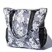 ESVAN Original Floral Water Resistant Large Tote Bag Shoulder Bag for Gym Beach Travel Daily Bags Upgraded