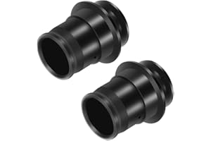 ZHSMS Universal Cigarette Lighter Cover Cap Waterproof Dustproof Cover for Auto Car Cigarette Lighter Socket Plug Cover Dust Cap Car Accessory (2 Pack,Black)