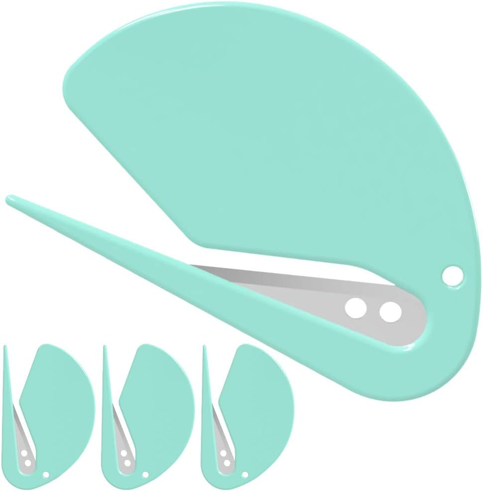 Uncommon Desks Colorful Letter Openers - Mint Green (3 Pieces)