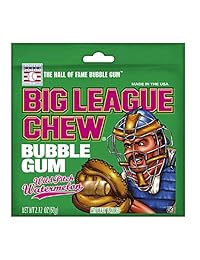 Big League Chew Bubble Gum 5 Flavor Variety Pack (Pack of 20)