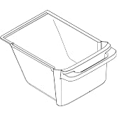 LG MJS62633001 Refrigerator Crisper Drawer Genuine Original Equipment Manufacturer (OEM) Part