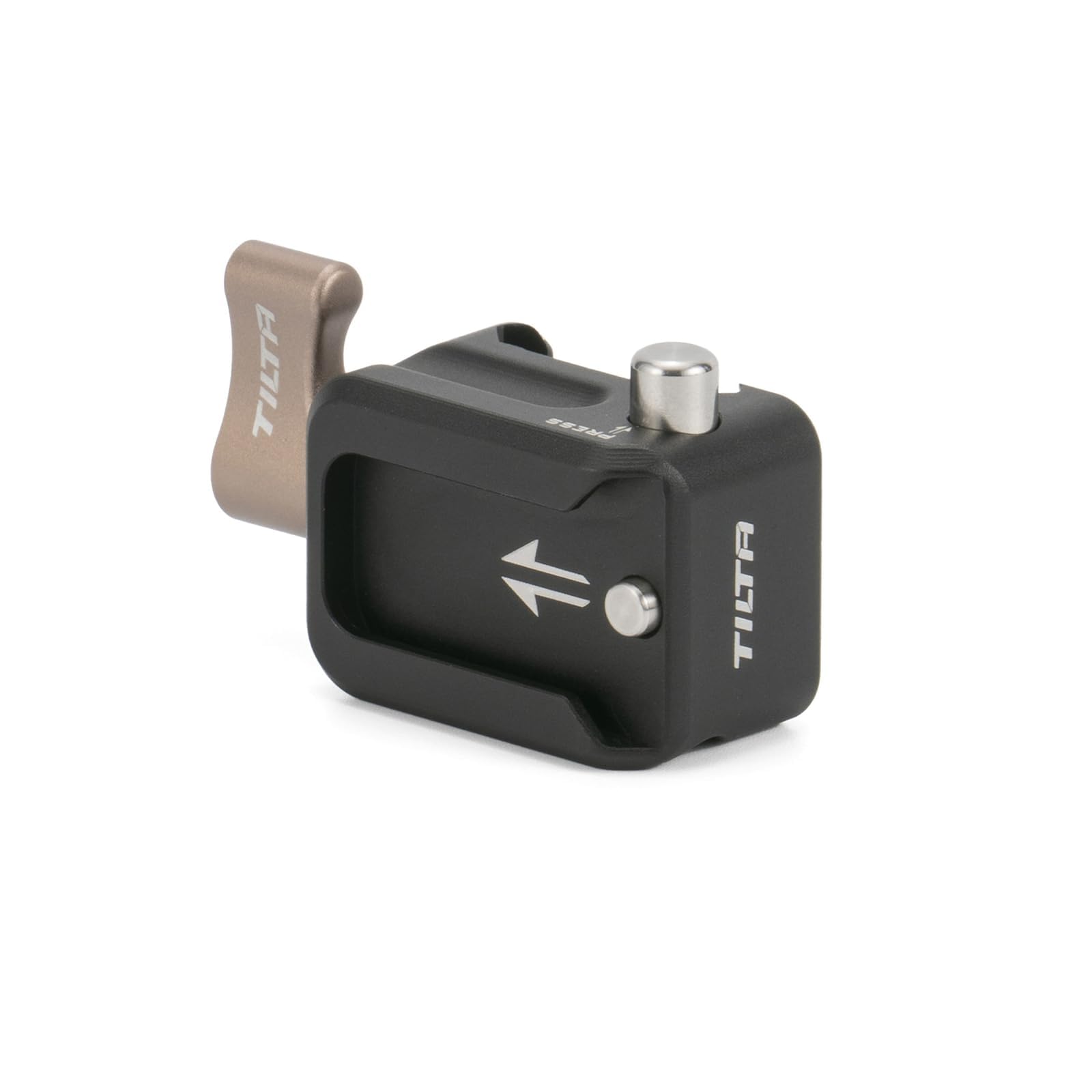 Tilta NATO Clamp to Cold Shoe Adapter Compatible with Most Cold Shoe Based Accessories Flexibility and Security – Black TA-NTC-CSA-B