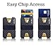 Slim Wallets for Men Carbon Fiber RFID Blocking Wallet Credit Card Holder + Gift Box Gifts for Dad Money Clip Band Valentines gifts for men