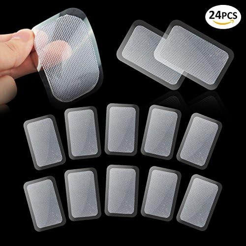 GKCI 24 PCS Abs Trainer Replacement Gel Sheet for Muscle Abdominal Ab Trainer Stimulator Gel Pads Accessories