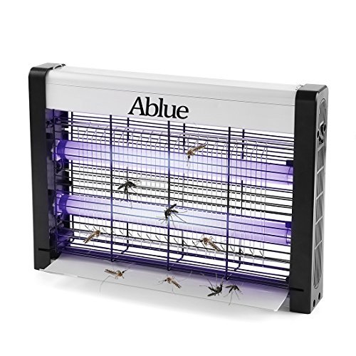 Ablue UV Electric Mosquito Zapper, Indoor Mosquito & Moths, Flies Killer, 6000sq.ft Powerful 20W Bug Zapper Lamp - Eliminates Most Flying Pests for Residential & Commercial