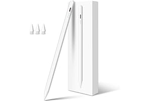 DIGIROOT Stylus Pen for iPad Pencil 10th Generation, 3X Fast Charge Apple Pencil with Palm Rejection & Tilt Sensitivity, Compatible for 2018-2025 iPad 6/7/8/9/10/11, Pro 11"/12.9"/M4, Air 3/4/5/M2/M3, Mini 5/6