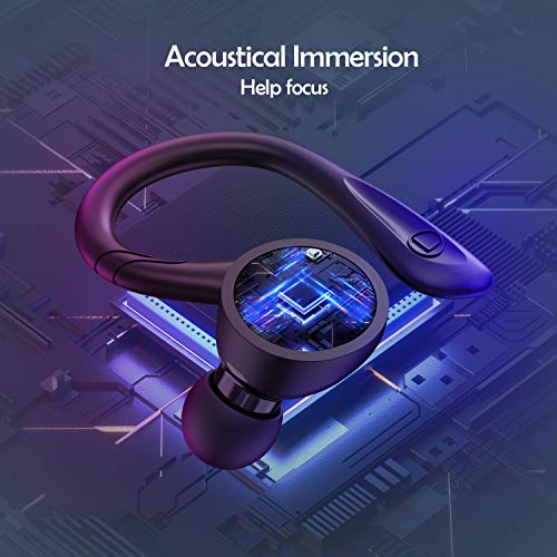 HolyHigh Wireless Earbuds Bluetooth 5.0 IPX7 Waterproof, True Wireless