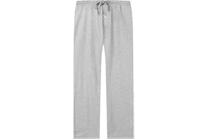 U2SKIIN Mens 100% Cotton Pajama Pants, Lightweight Soft Lounge Pant with Pockets Sleep Pj Bottoms for Men
