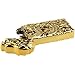 USB Rechargeable Lighter, Electric Tesla Plasma Dragon Lighter USB Windproof Flameless Arc Lighter (Gold)