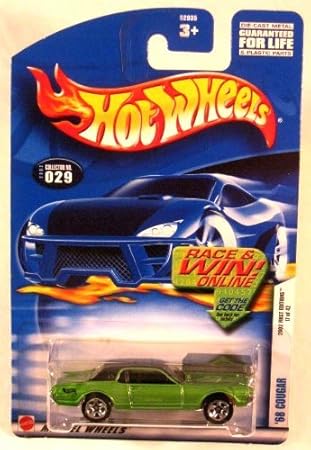 hot wheels 68 cougar 2001