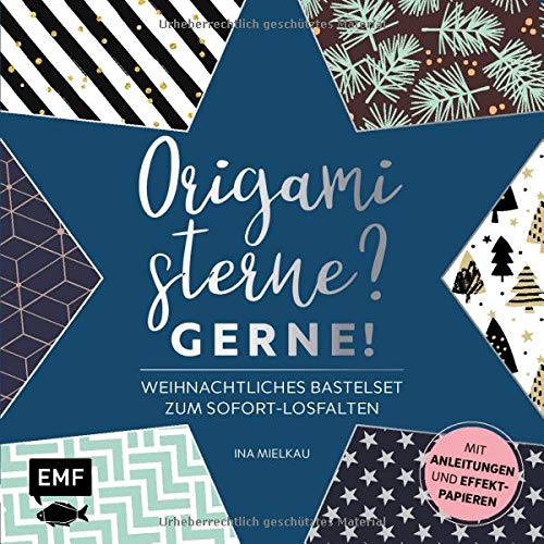 Origamisterne Gerne Weihnachtliches Bastelset Zum Sofort