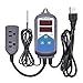 Inkbird ITC306T Only Heating Thermostat Plug Pre Wired Temperature Probe Digital Timer Controller Aquarium Heater Seed Germination Reptile Hatching Greenhouse No Cooling Control
