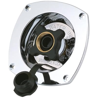 SHURFLO (183-029-14 Chrome Wall Mount Filler/Regulator