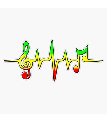 JAMAIKA Jamaikanisch Karibik RASTA Schild 50mm Vinyl Aufkleber X4
