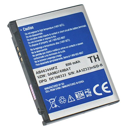 Samsung U740 800mAh Lithium Battery