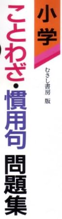 参考書『小学ことわざ・慣用句問題集』で使われている【ゴナ】