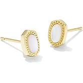 Kendra Scott Mini Ellie 14k Gold-Plated Stud Earrings, Fashion Jewelry for Women