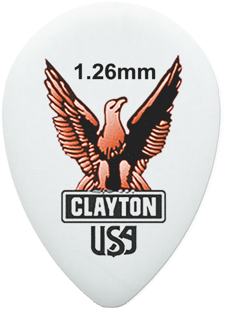 Steve Clayton Acetal Guitar Picks (Pack of 12)