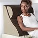 Avana Back Rest Memory Foam Back/Lumbar Pillow, Cloud/Camel