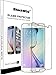 ShockWize [1 Pack] [Tempered Glass] .3mm Thin Ballistic Premium Real Glass Screen for Samsung Galaxy S6, Clear