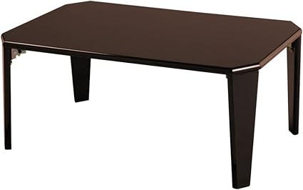Amazon ぼん家具 テーブル 折りたたみテーブル ローテーブル 机 ちゃぶ台 幅75cm ブラウン 座卓 ちゃぶ台 オンライン通販