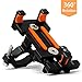 Sporcis Bike Phone Mount, Bicycle Motorcycle Handlebars Mobile Phone Holder with 360 ° Rotation Adjustable, Fits iPhone X, 8 | 8 Plus, 7 | 7 Plus, iPhone 6s | 6s Plus, Galaxy S7/ S6/ S5