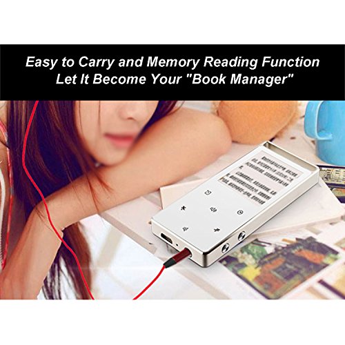 image for TIME4DEALS 8GB 1.8-Inch Touch Screen HIFI MP3 Lossless Music Video Pla