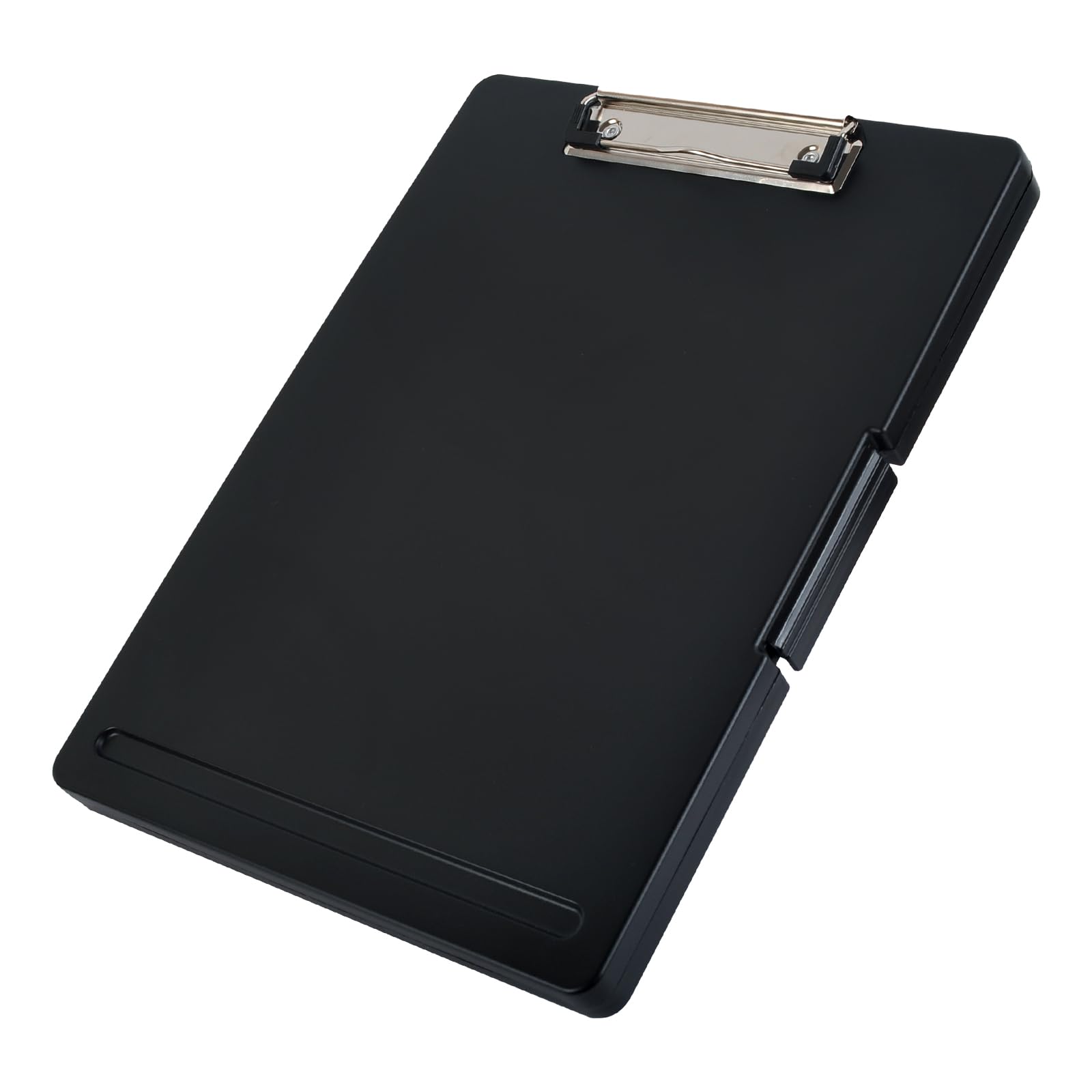 A4 Clipboard Folder with Storage,Nursing Clipboard with Hanging Hole,Great for Doctor, Nurse,Painter,Coach (Black)