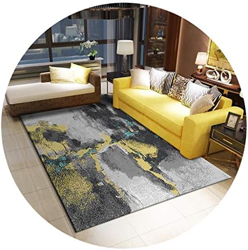 rug NNIU- Abstract Art, Non-slip Home Large Carpet Decoration Living Room Bedroom Bedside Mat-6mm (color : B, Size : 200 x 300 cm)