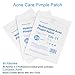 Acne Pimple Patch, Beauty Care Hydrocolloid Acne Spots Stickers Dot Absorbing Cover (3 Sheet 60 Patches)