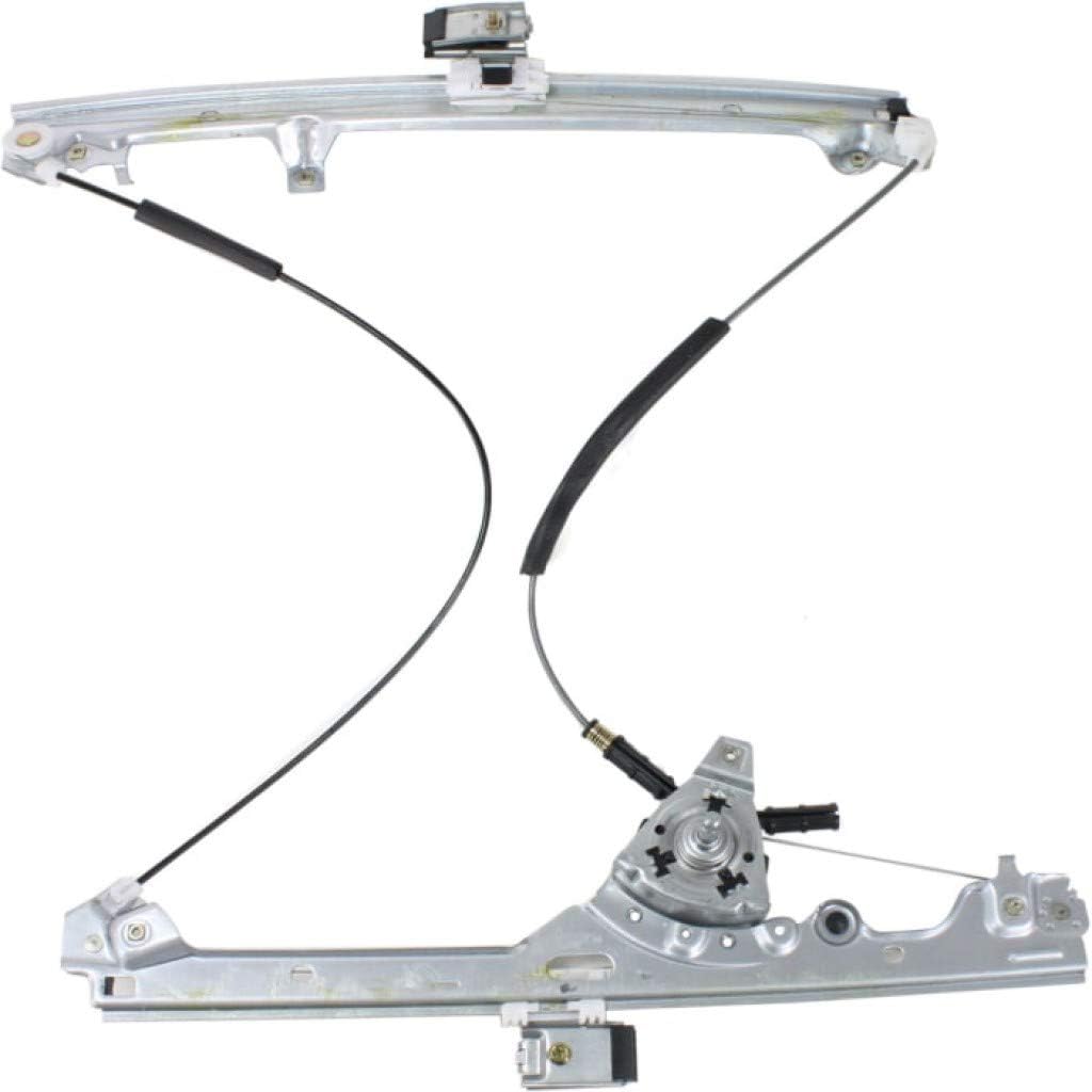 For Chevy Silverado 1500/2500 HD Classic Front Window Regulator 2007 Driver Side | Manual Crank Type | Includes 2007 Classic | GM1350109 | 15871124