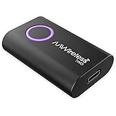 AAWireless Two &ndash; Wireless Android Auto Adapter &ndash; Convert Factory Wired Android Auto to Wireless &ndash; Bluetooth &amp; Wi-Fi Auto Connect &ndash; Easy Plug &amp; Play &ndash; Multifunction Button &ndash; Made in Europe
