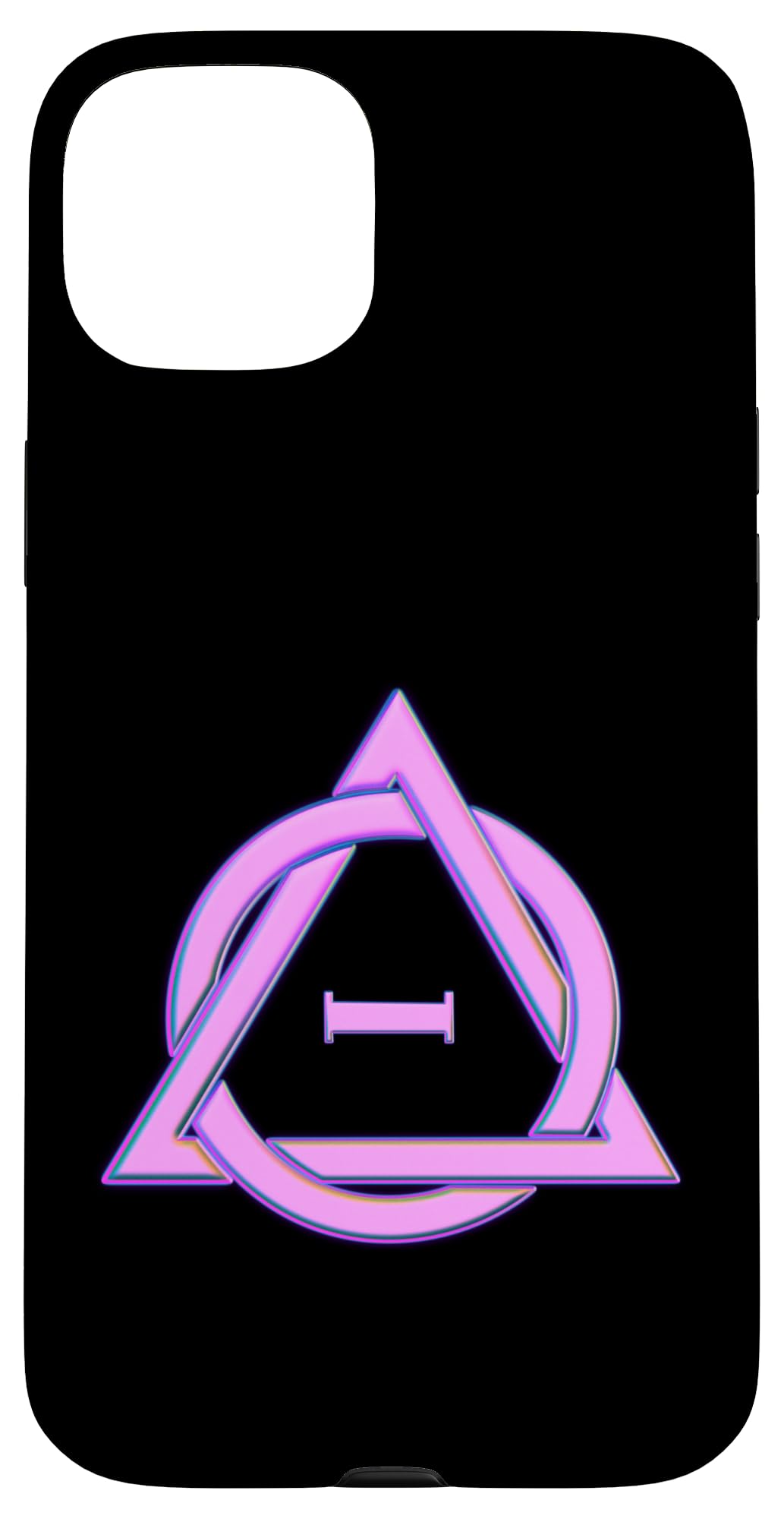 Pink Therian Symbol Otherhearted Case for iPhone 15 Plus
