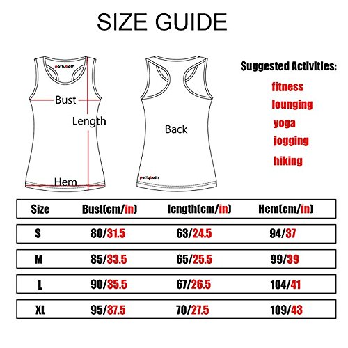 image for Pattyboth Fitness Vest Activewear Running Workouts Clothes Yoga Racerb