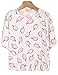 Naggoo Juniors' Cute Crewneck Short Sleeve Tops Popsicle Print Casual T Shirt