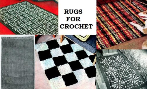 Livro Tapetes de crochê