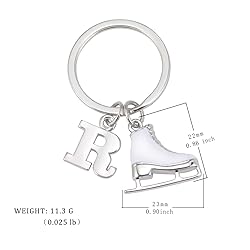 LIKGREAT Ice Skate Keychain Figure Skating