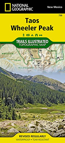 Download Taos, Wheeler Peak (National Geographic Trails Illustrated Map)