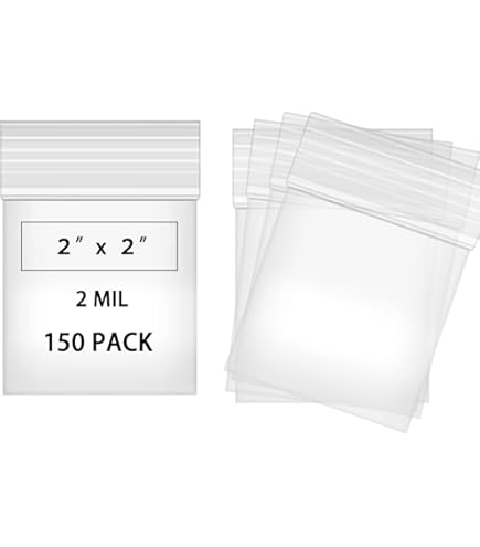 1000 Sacchetti Di Plastica Con Cerniera 3x7 Pollici, Spessore - Foto 11