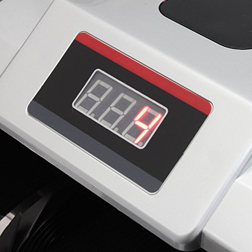 NuLink Deluxe Currency Bill Cash Banknote Money Counter Machine with UV [Ultraviolet], MG [Magnestic] Counterfeit Bill Detection, Total Count Voice Feature [NL2436] - Thumbnail 2
