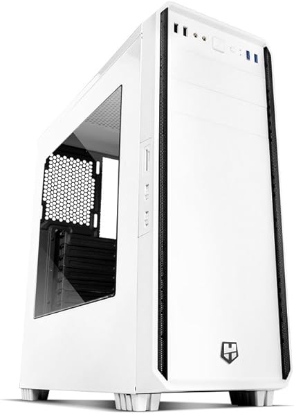 Nox Hummer ZS Zero - NXHUMMERZSZ - Caja PC, Color Blanco: Nox: Amazon.es: Informática
