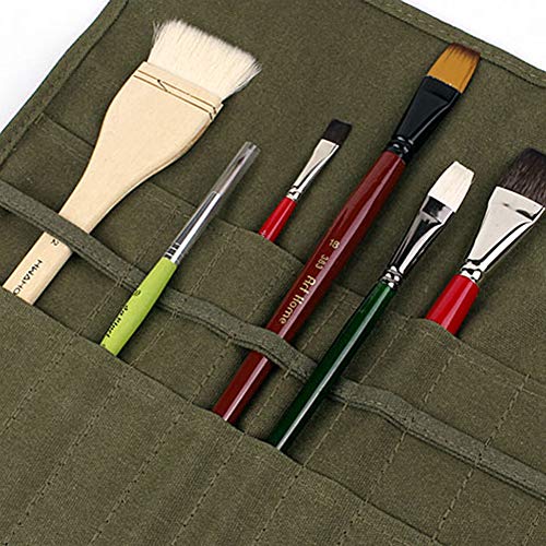 4 Artist+Holder+Canvas+Watercolor+Brushes